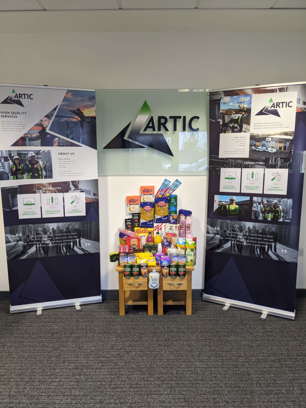 ARTIC DONATE GOODS