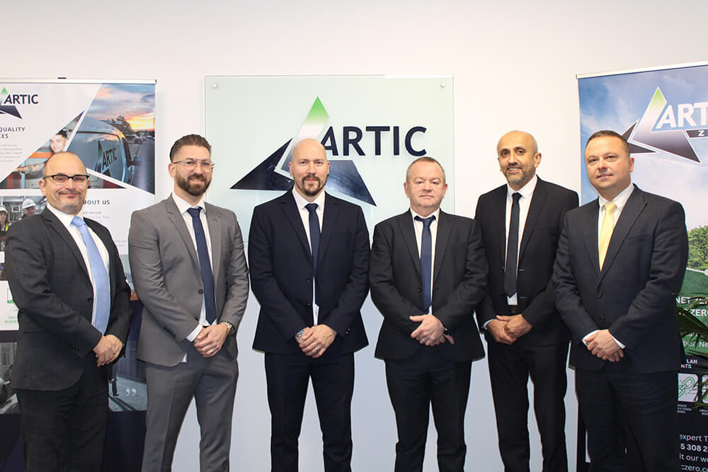 Artic Building Services Facilities Management Senior Team based in Dartford