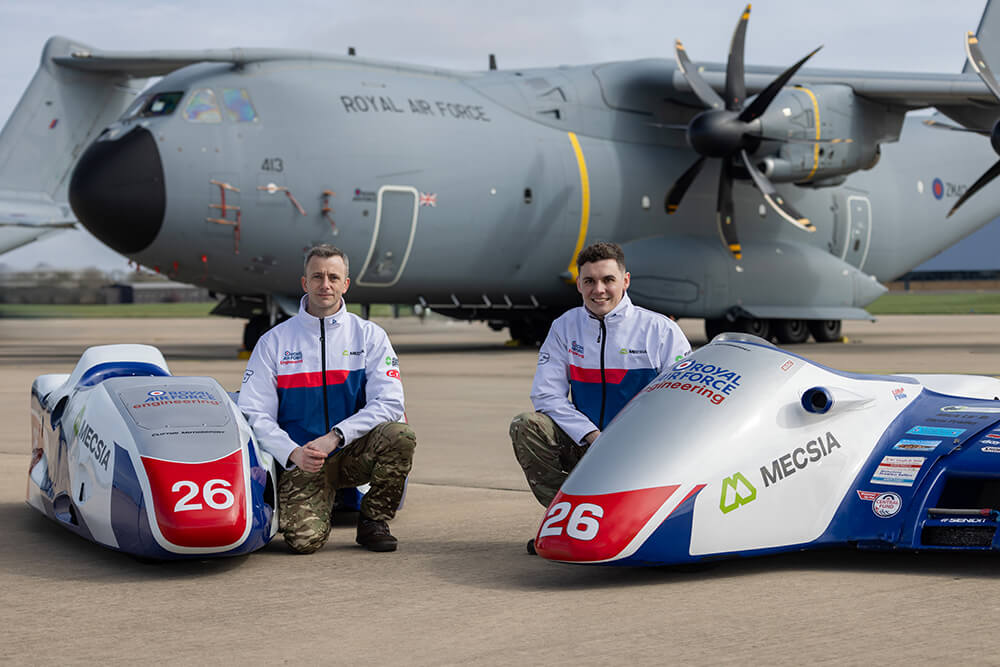 RAF Sidecar Mecsia Artic 