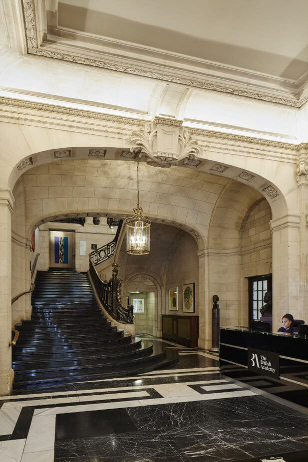 The British academy staircase 